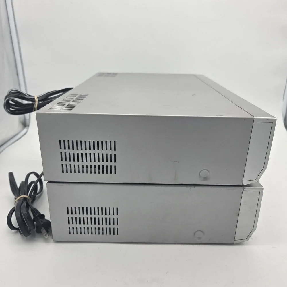 Sony SLV-D300P DVD VCR Combo Player VHS Recorder For Parts Or Repair Lot Of 2